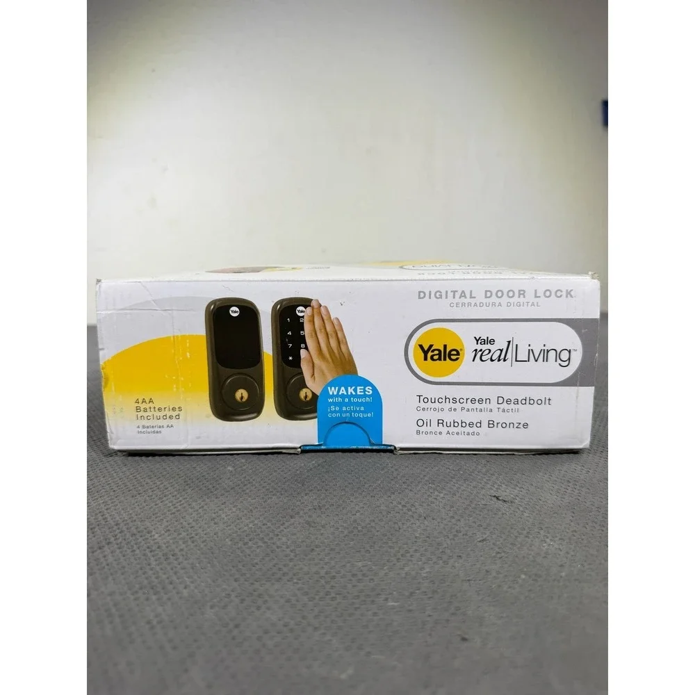 Yale Real Living Touchscreen Deadbolt Oil Rubbed Bronze YRD220-NR-0BP NEW